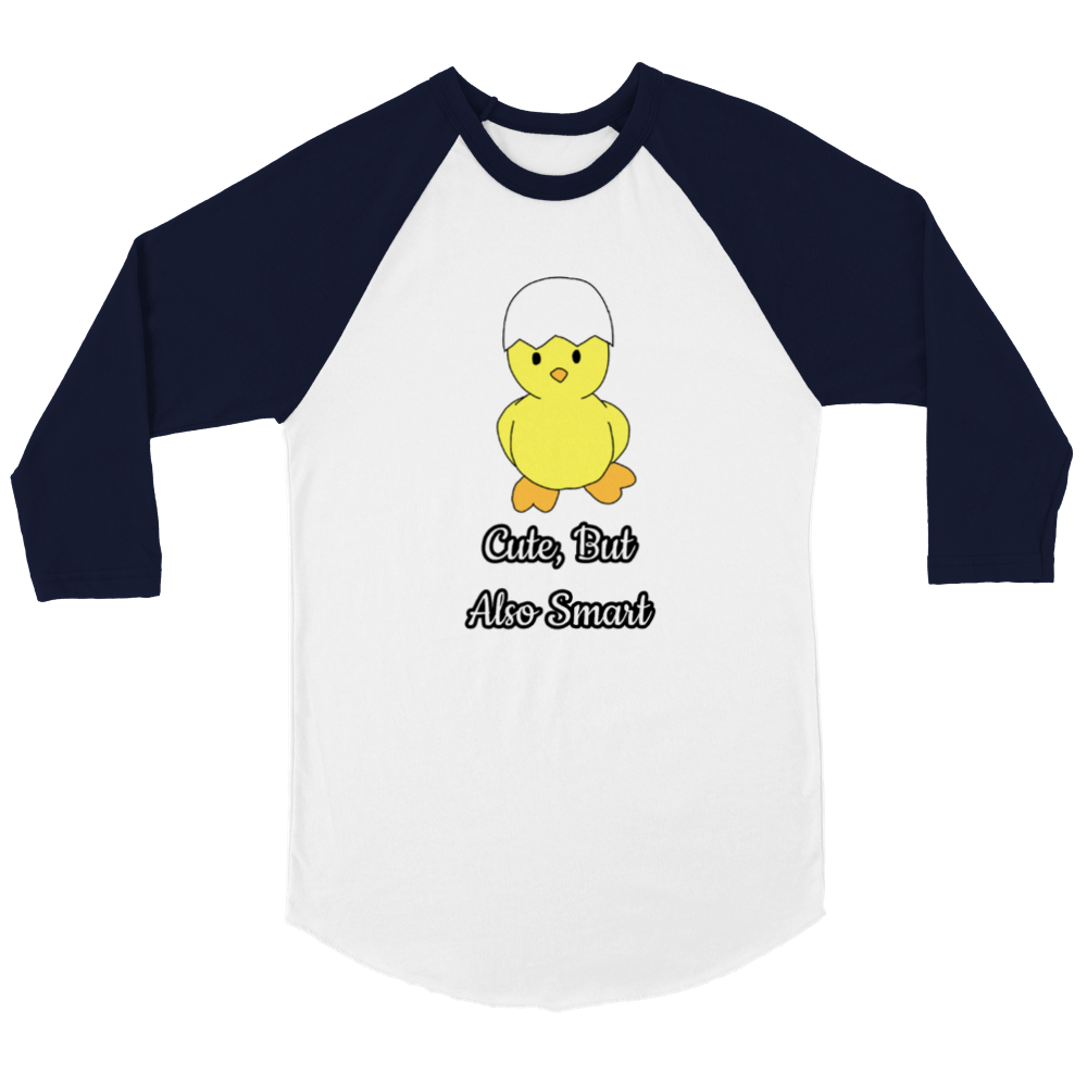 Unisex 3/4 sleeve Raglan T-shirt