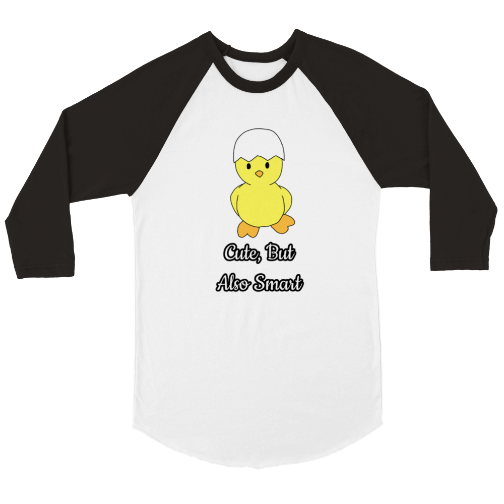 Unisex 3/4 sleeve Raglan T-shirt
