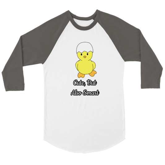 Unisex 3/4 sleeve Raglan T-shirt