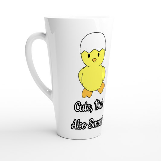 White Latte 17oz Ceramic Mug